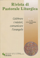 Rivista di Pastorale Liturgica 5/2002